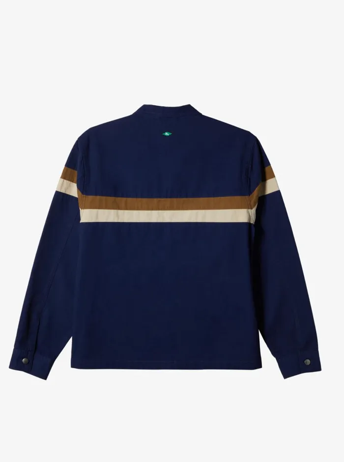 Quiksilver X Saturdays NYC Cotton ZipUp Jacket Ocean Mens Sweatshirts and Hoodies Quiksilver X Saturdays NYC Cotton ZipUp Jacket Ocean Mens Sweatshirts and Hoodies