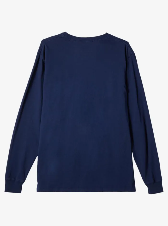 Quiksilver X Saturdays NYC Graphic Long Sleeve TShirt Ocean Mens Tees