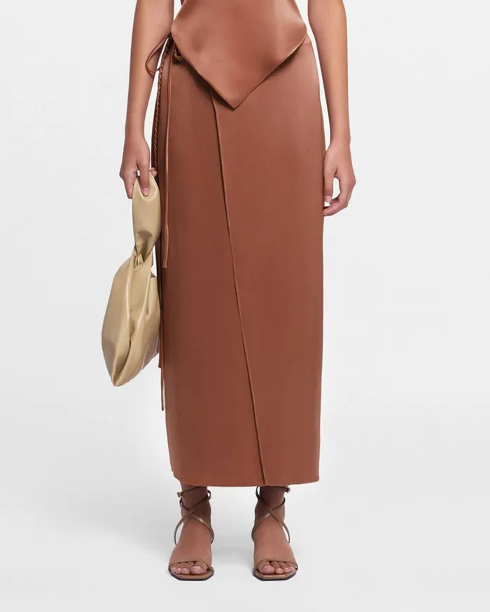 Racha Brown Terra Women Nanushka Skirts Racha Brown Terra Women Nanushka Skirts