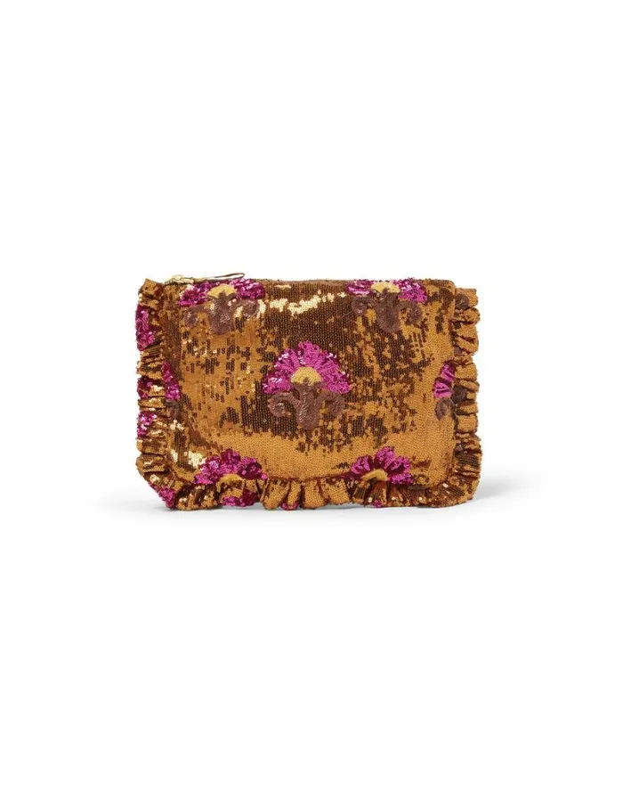 Ready To Wear Bags and Pochettes La Double J Hand Pochette Bronze