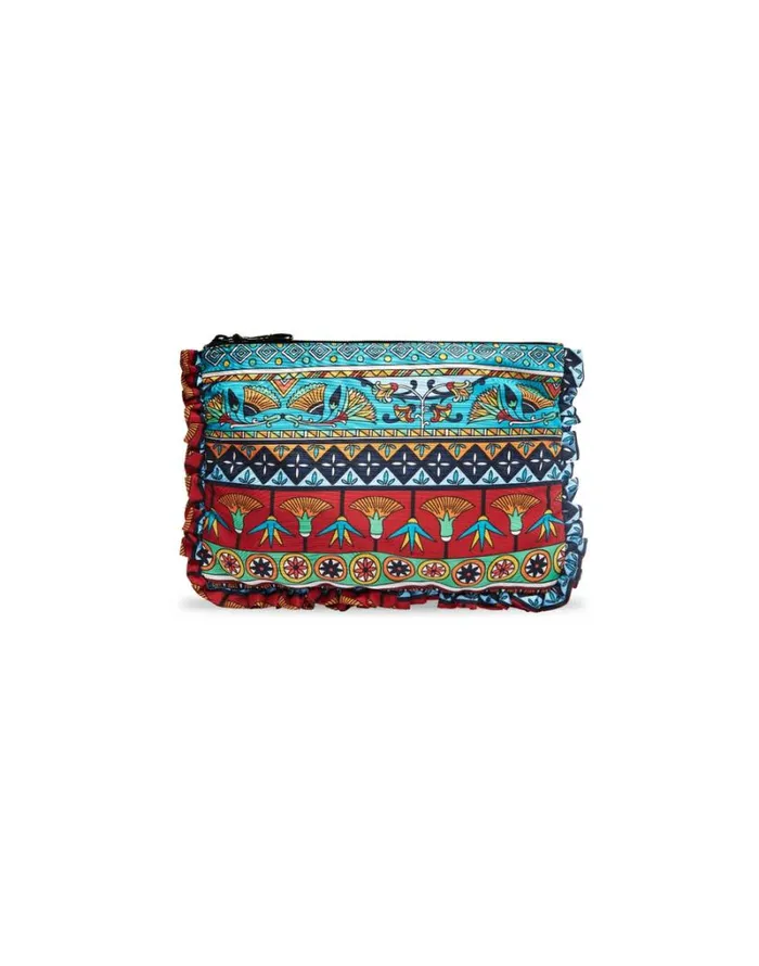 Ready To Wear Bags and Pochettes La Double J Hand Pochette Giza Turquoise