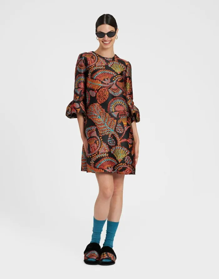 Ready To Wear Dresses La Double J 247 Dress Sicomore Black