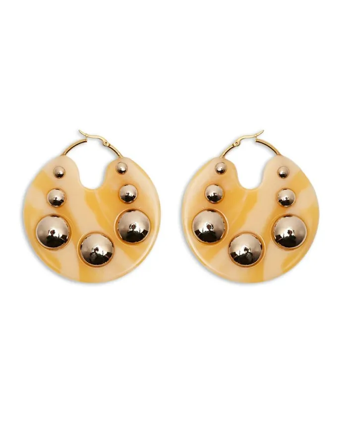 Ready To Wear Jewelry La Double J Hathor Earrings Ivory