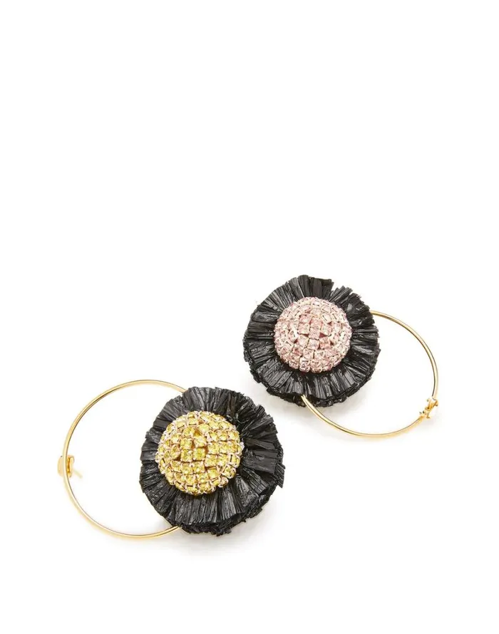 Ready To Wear Jewelry La Double J Saturn Earrings Multicolor Rosaocra Ready To Wear Jewelry La Double J Saturn Earrings Multicolor Rosaocra