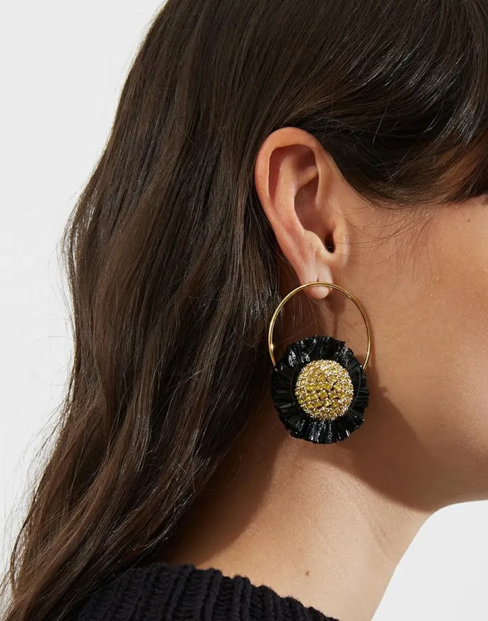 Ready To Wear Jewelry La Double J Saturn Earrings Multicolor Rosaocra Ready To Wear Jewelry La Double J Saturn Earrings Multicolor Rosaocra