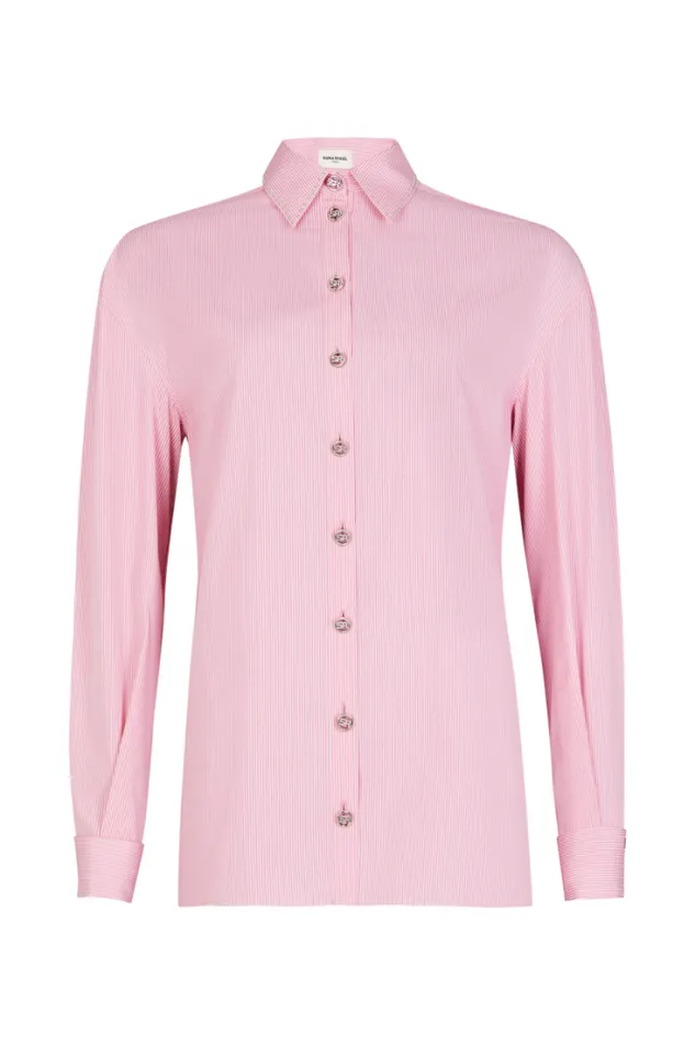 Readytowear Shirts Sonia Rykiel Striped Poplin Shirt
