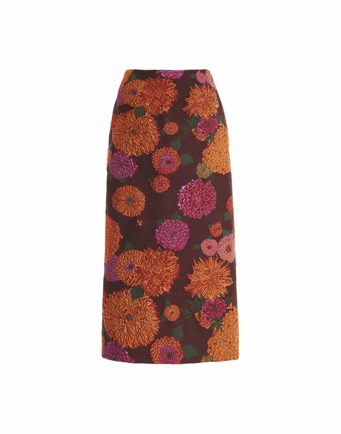 Ready To Wear Skirts La Double J Pencil Skirt Gin Chocolate Ready To Wear Skirts La Double J Pencil Skirt Gin Chocolate
