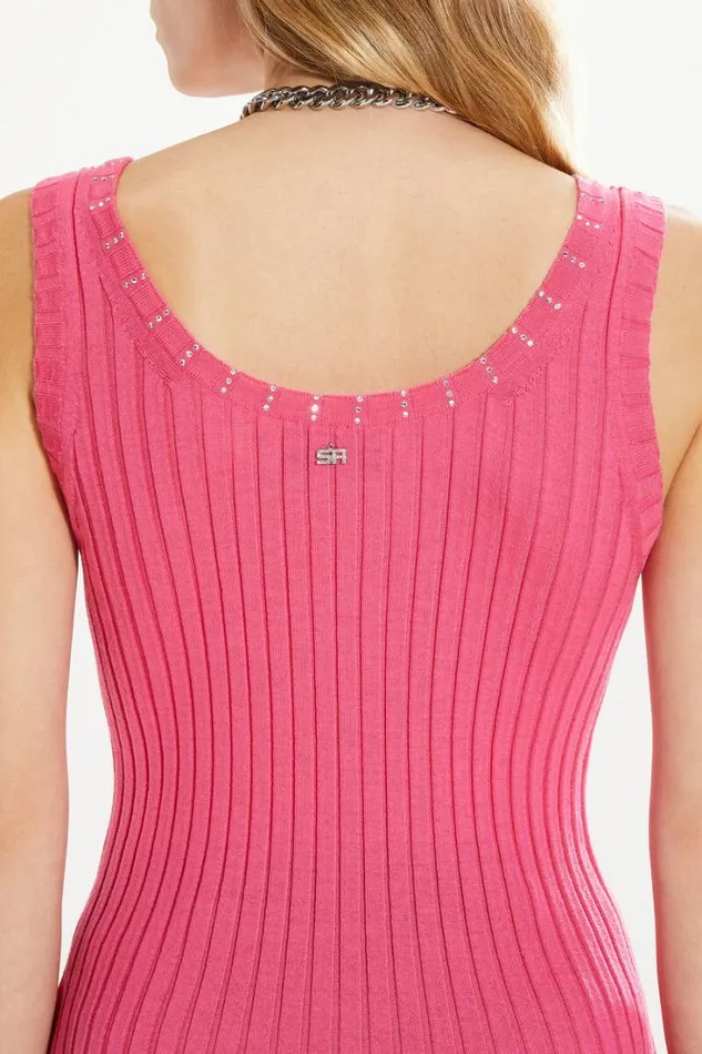 Readytowear Tank Tops Sonia Rykiel Ribbed Tank Top
