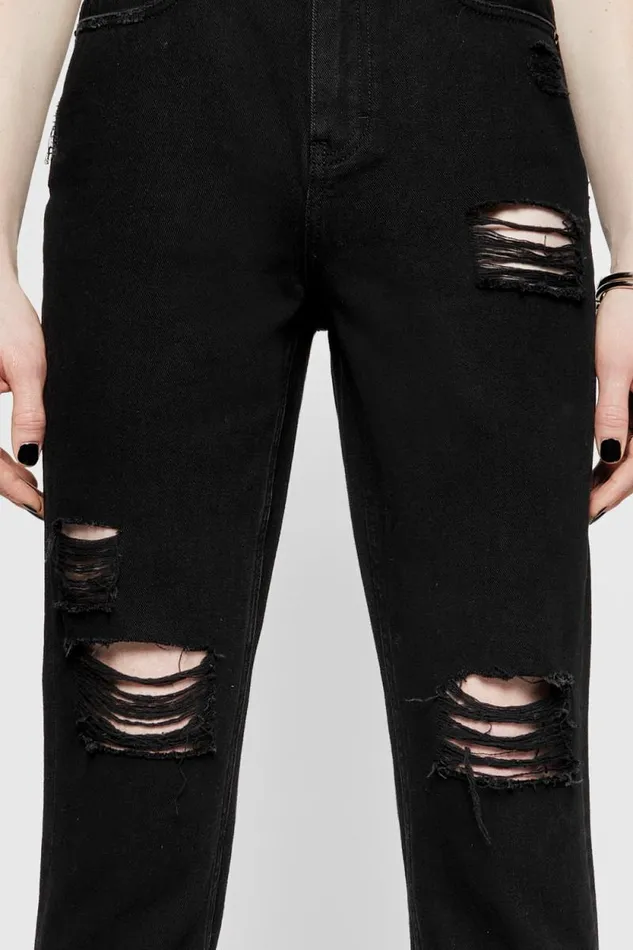 Rebecca Minkoff Bottoms Florence Ankle Jean True Black 8211 Clothing