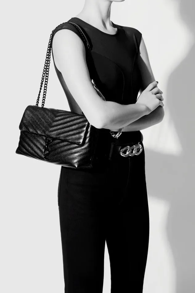 Rebecca Minkoff Crossbody Bags Edie Woven Medium Crossbody Black 8211 Handbags