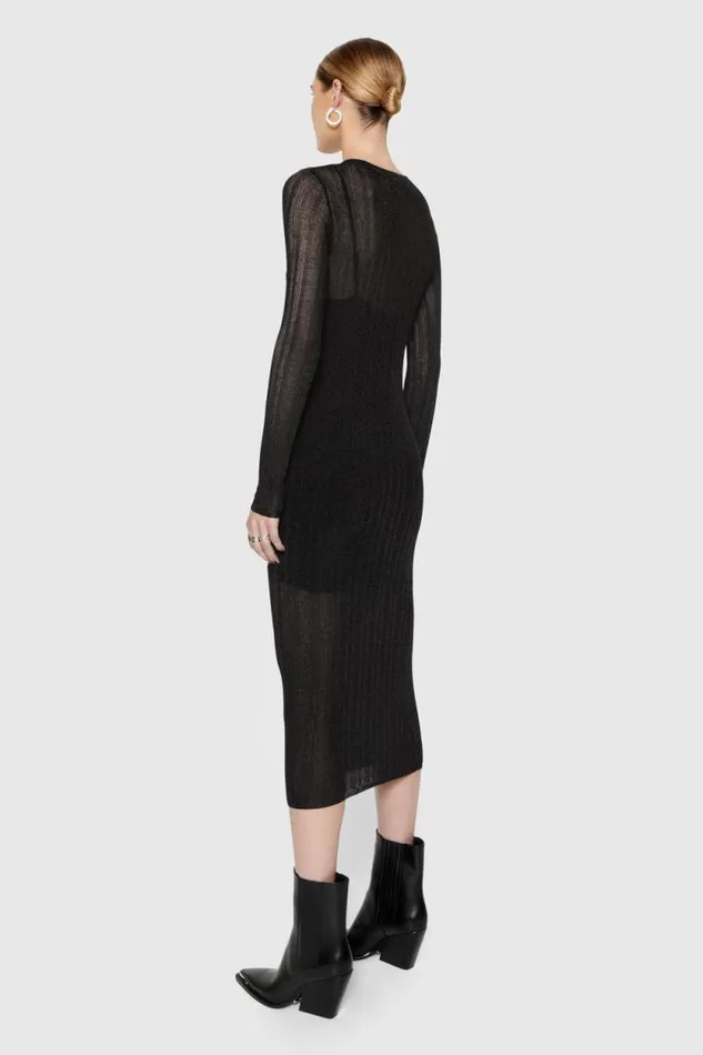 Rebecca Minkoff Dresses Abbey Metallic Dress Metallic Black 8211 Clothing Rebecca Minkoff Dresses Abbey Metallic Dress Metallic Black 8211 Clothing