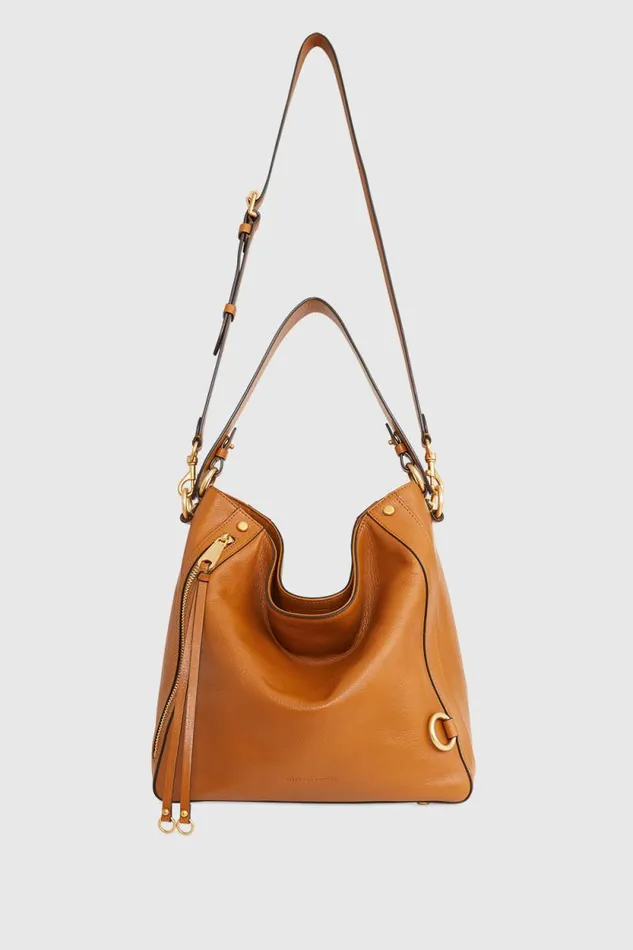 Rebecca Minkoff Shoulder Bags MAB Hobo Caramelloantique Brass 8211 Handbags