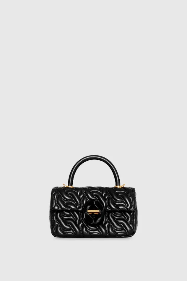 Rebecca Minkoff Top Handle Bags Top Handle Crossbody With Chain Quilt Blackantique Brass 8211 Handbags Rebecca Minkoff Top Handle Bags Top Handle Crossbody With Chain Quilt Blackantique Brass 8211 Handbags