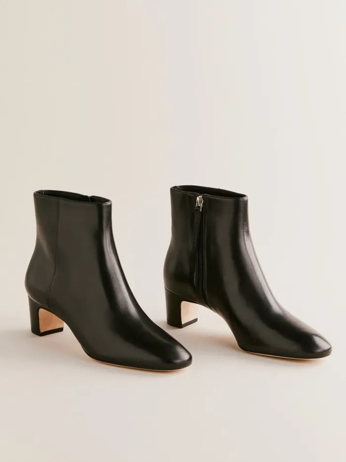 Reformation Boots Giulietta Ankle Boot Black Leather 8211 Women Reformation Boots Giulietta Ankle Boot Black Leather 8211 Women