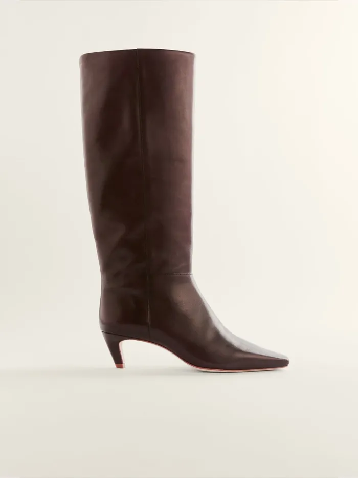 Reformation Boots Remy Knee Boot Chestnut 8211 Women Reformation Boots Remy Knee Boot Chestnut 8211 Women