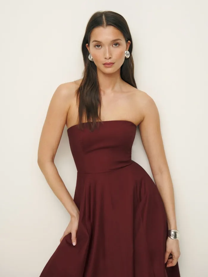 Reformation Dresses Astoria Dress Chianti 8211 Women