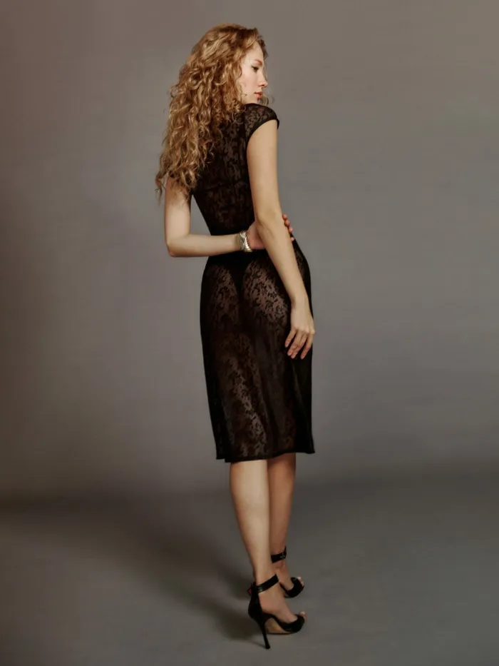 Reformation Dresses Declan Knit Dress Black 8211 Women