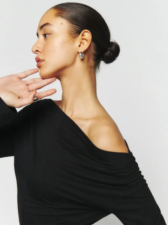 Reformation Dresses Eveline Knit Dress Black 8211 Women
