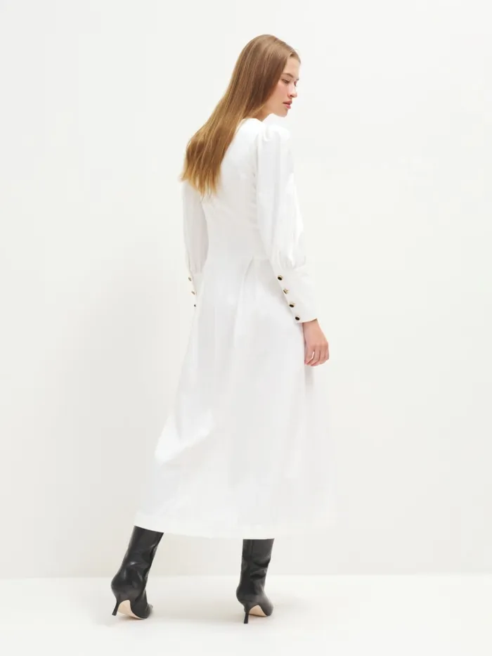 Reformation Dresses Halia Dress White 8211 Women