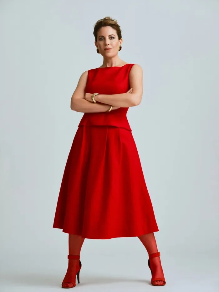 Reformation Dresses Moya Linen Two Piece Cherry 8211 Women
