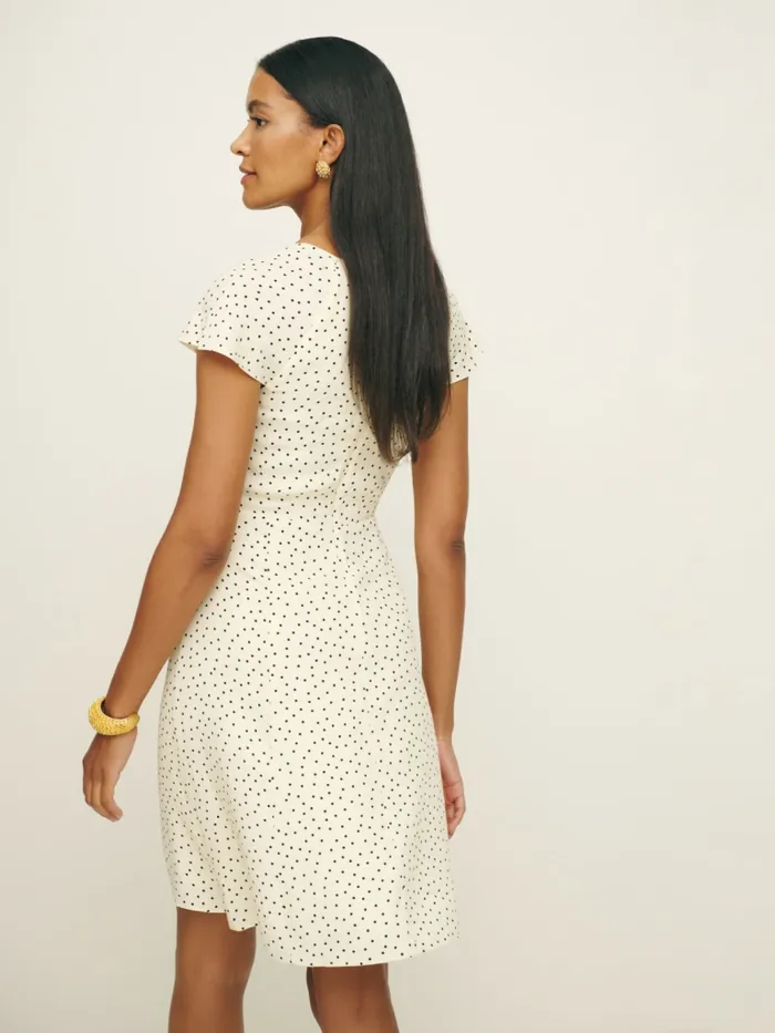 Reformation Dresses Novia Dress Salt And Pepper 8211 Women Reformation Dresses Novia Dress Salt And Pepper 8211 Women
