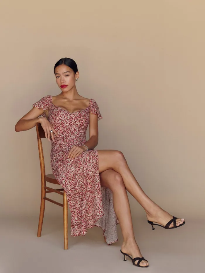Reformation Dresses Petites Baxley Dress La Vie En Rose 8211 Women Reformation Dresses Petites Baxley Dress La Vie En Rose 8211 Women