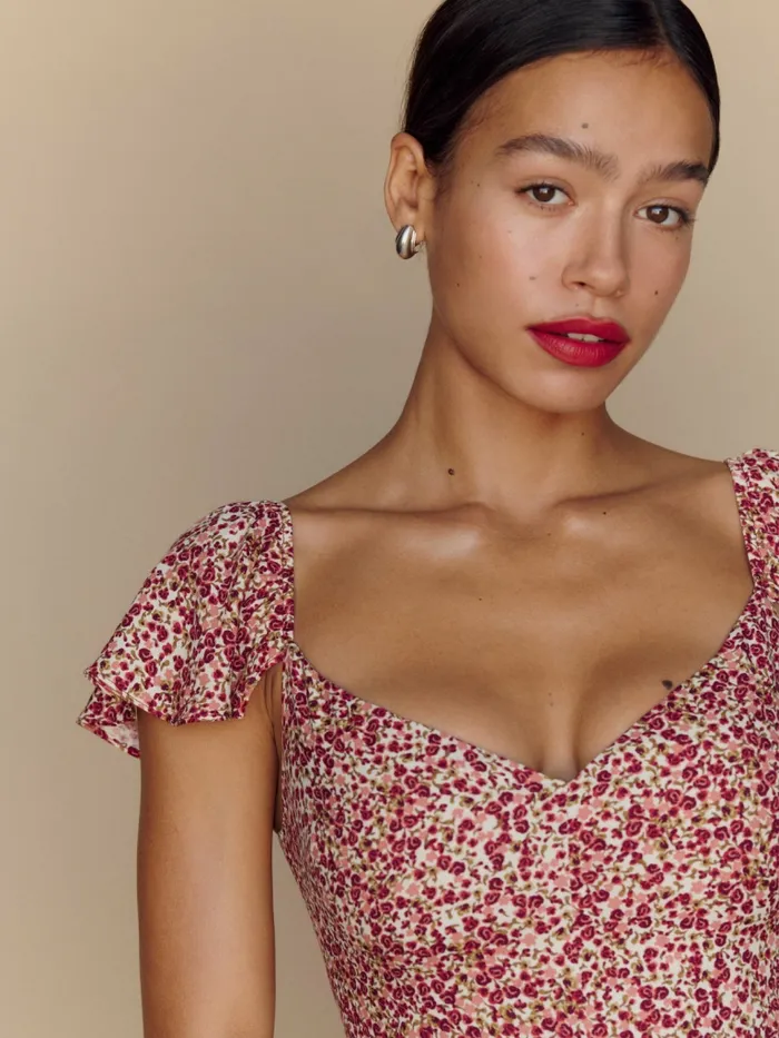 Reformation Dresses Petites Baxley Dress La Vie En Rose 8211 Women Reformation Dresses Petites Baxley Dress La Vie En Rose 8211 Women