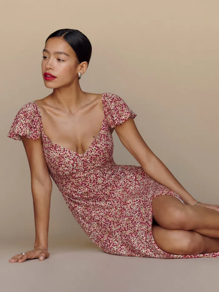 Reformation Dresses Petites Baxley Dress La Vie En Rose 8211 Women Reformation Dresses Petites Baxley Dress La Vie En Rose 8211 Women