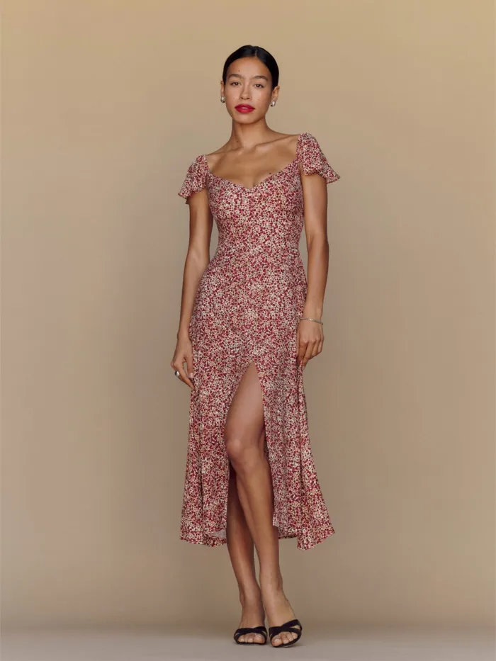 Reformation Dresses Petites Baxley Dress La Vie En Rose 8211 Women Reformation Dresses Petites Baxley Dress La Vie En Rose 8211 Women