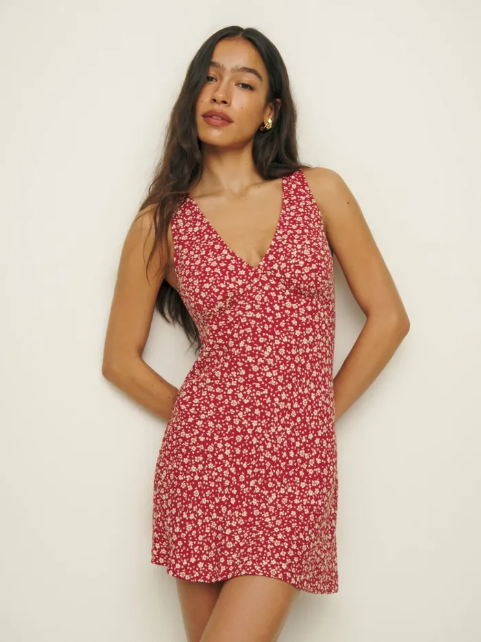 Reformation Dresses Petites Calix Dress Last Tango 8211 Women