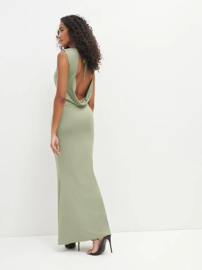 Reformation Dresses Seona Knit Dress Artichoke 8211 Women