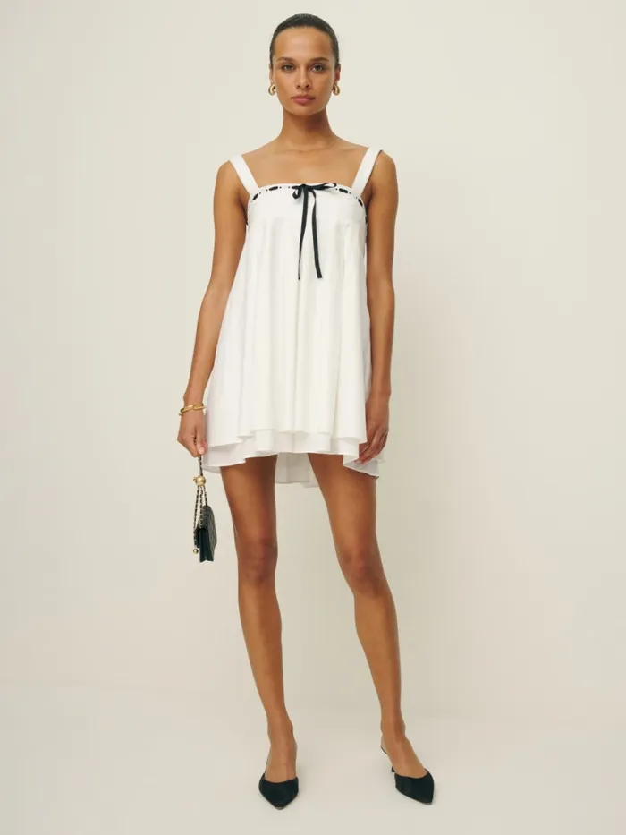 Reformation Dresses Shai Dress White 8211 Women