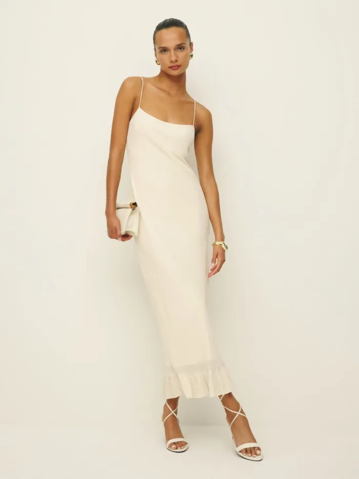 Reformation Dresses Suki Dress Fior Di Latte 8211 Women