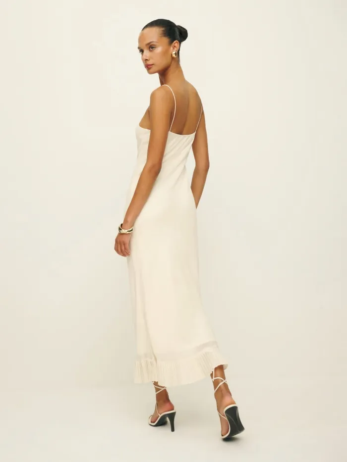 Reformation Dresses Suki Dress Fior Di Latte 8211 Women Reformation Dresses Suki Dress Fior Di Latte 8211 Women
