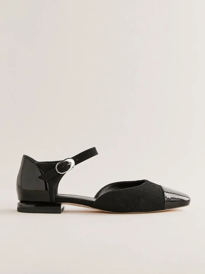 Reformation Flats Martha Flat Black Moire 8211 Women Reformation Flats Martha Flat Black Moire 8211 Women