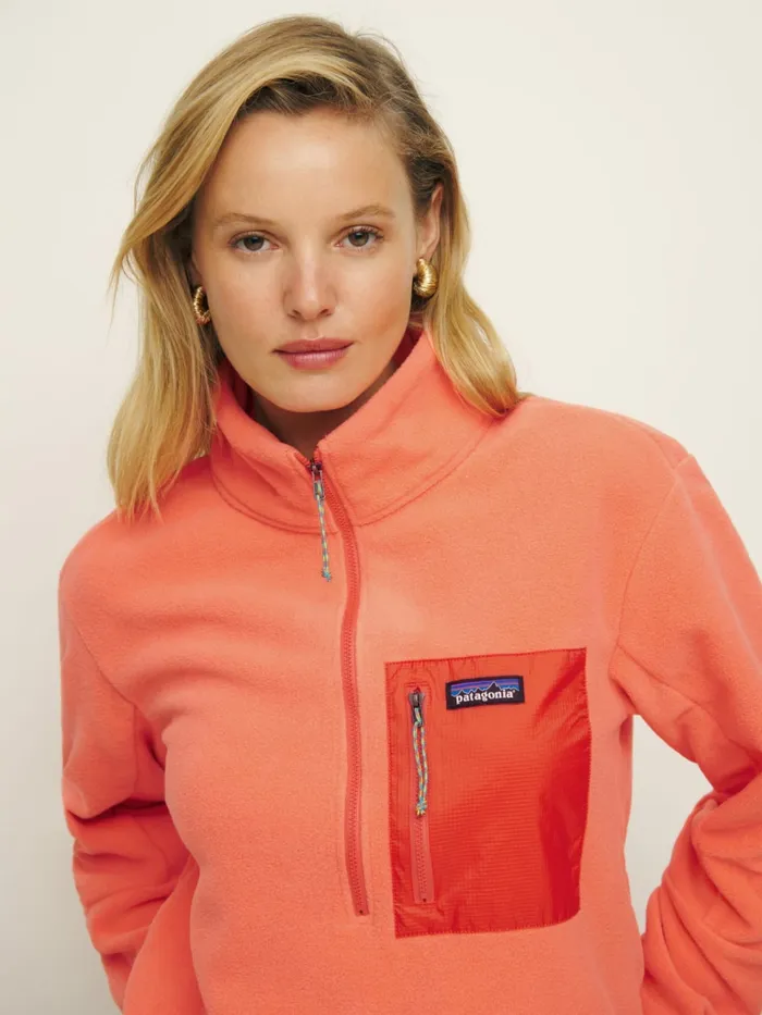 Reformation Outerwear Patagonia W039s Microdini Halfzip Pullover Coho Coral 8211 Women Reformation Outerwear Patagonia W039s Microdini Halfzip Pullover Coho Coral 8211 Women