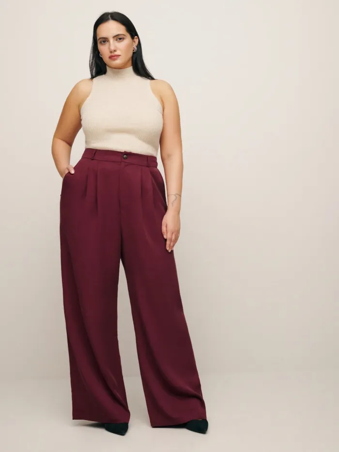 Reformation Pants Mason Pant Es Chianti 8211 Women