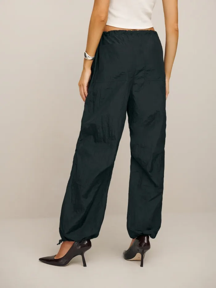 Reformation Pants Petites Camden Pant Black 8211 Women