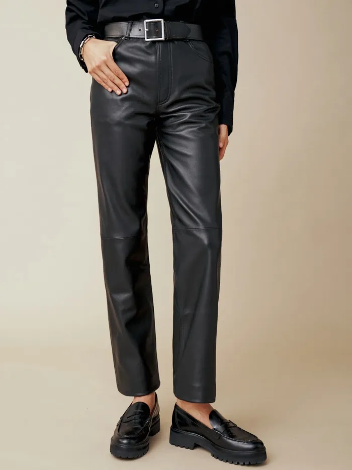 Reformation Pants Veda Cynthia Leather Pant Black 8211 Women Reformation Pants Veda Cynthia Leather Pant Black 8211 Women