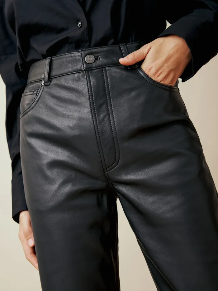 Reformation Pants Veda Cynthia Leather Pant Black 8211 Women Reformation Pants Veda Cynthia Leather Pant Black 8211 Women