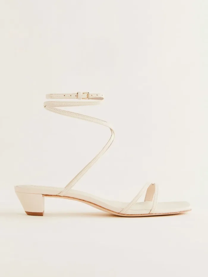 Reformation Sandals Alice Heeled Sandal Almond Leather 8211 Women Reformation Sandals Alice Heeled Sandal Almond Leather 8211 Women