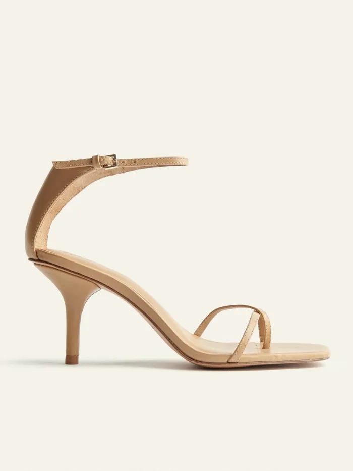 Reformation Sandals Gigi Strappy Mid Heel Sandal Buff 8211 Women Reformation Sandals Gigi Strappy Mid Heel Sandal Buff 8211 Women