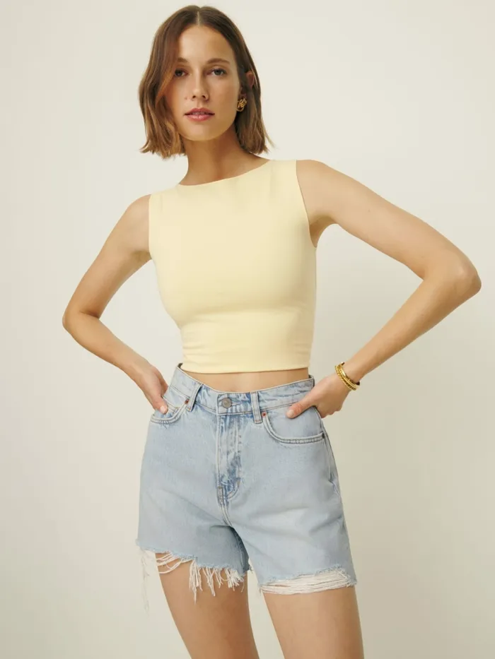 Reformation Shorts Wilder High Rise Relaxed Jean Shorts Lethe 8211 Women Reformation Shorts Wilder High Rise Relaxed Jean Shorts Lethe 8211 Women