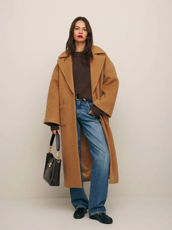 Reformation Sweaters Sam Cashmere Oversized Crew Sweater Chestnut 8211 Women Reformation Sweaters Sam Cashmere Oversized Crew Sweater Chestnut 8211 Women