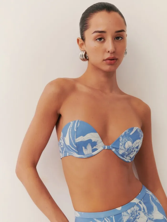 Reformation Swim Lago Bikini Top Cozumel 8211 Women Reformation Swim Lago Bikini Top Cozumel 8211 Women