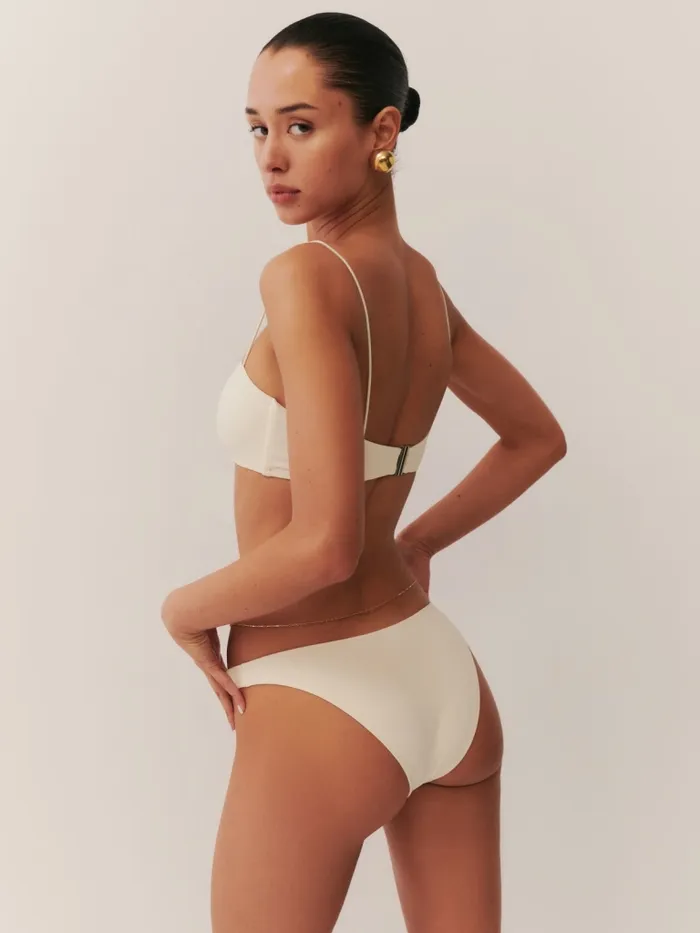 Reformation Swim Monaco Bikini Top Fior Di Latte 8211 Women Reformation Swim Monaco Bikini Top Fior Di Latte 8211 Women