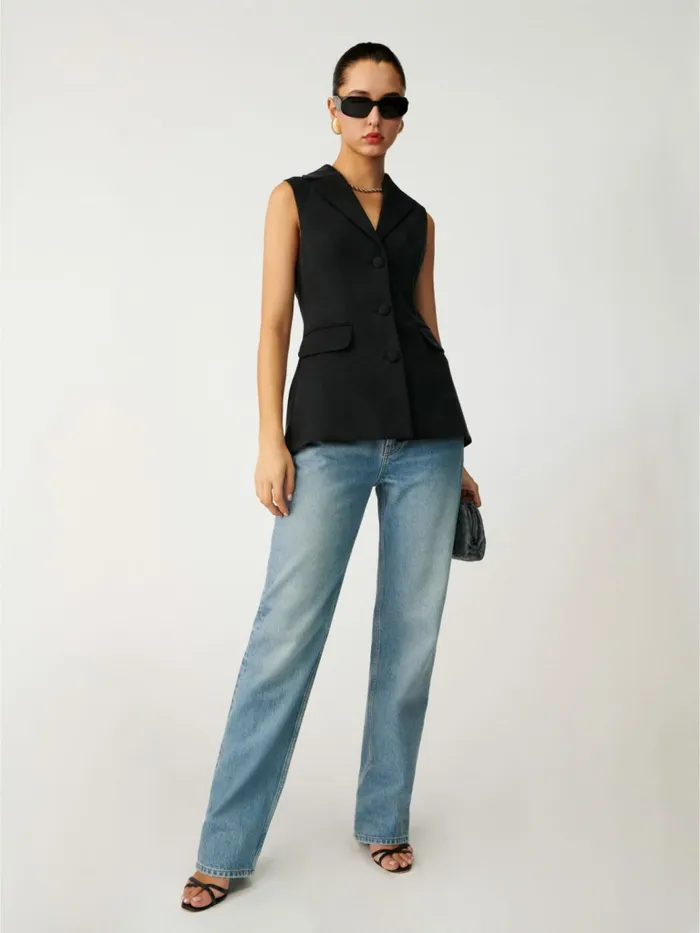 Reformation Tops Billie Vest Black 8211 Women Reformation Tops Billie Vest Black 8211 Women