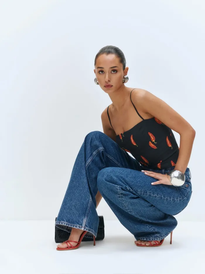 Reformation Tops Overland Top Hot Sauce 8211 Women Reformation Tops Overland Top Hot Sauce 8211 Women