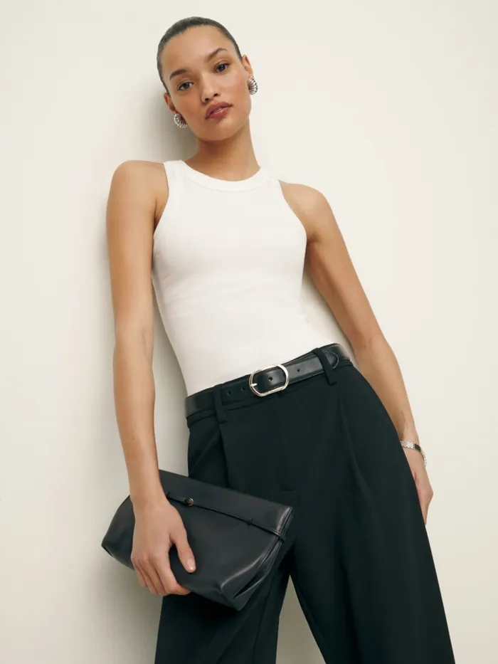 Reformation Tops Tasha Tank Bleach 8211 Women