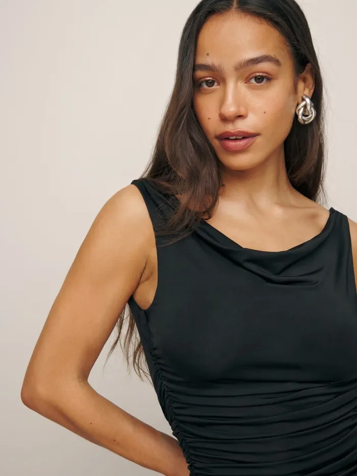 Reformation Tops Torin Knit Top Black 8211 Women Reformation Tops Torin Knit Top Black 8211 Women